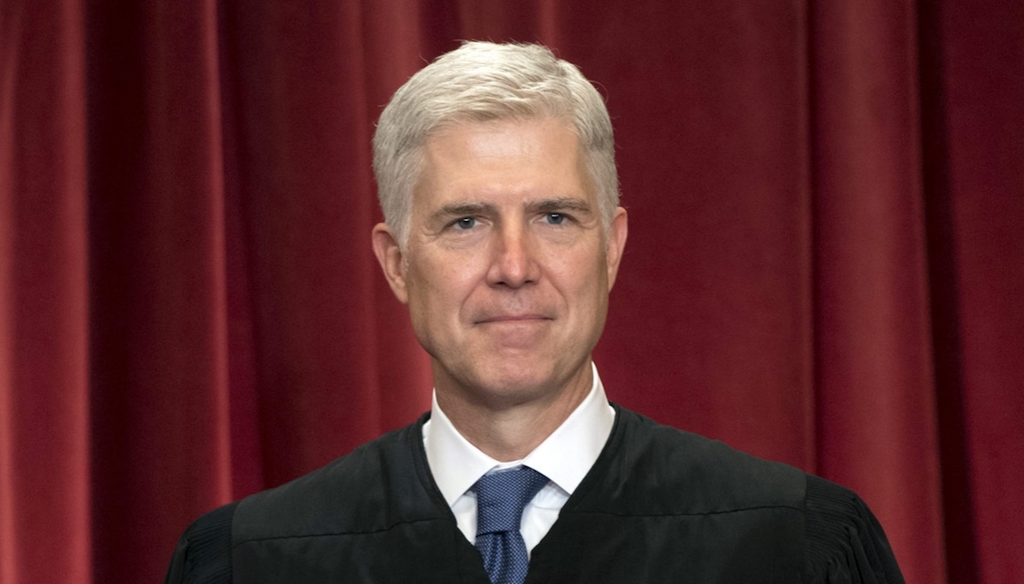 Gorsuch in the Supreme Court in Washington, D.C., on June 1. Saul Loeb/AFP/Getty Images