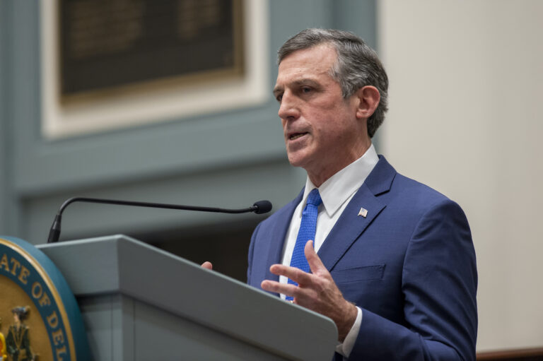 Gov. John Carney has reentered Delaware into a state of emergency. Photo Credit: Jason Minto/State of Delaware