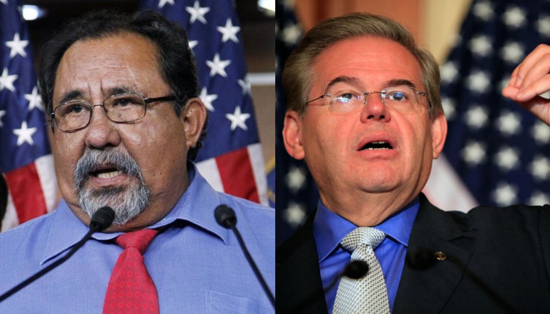 Raúl Grijalva, Democrat of Tucson, and Senator Bob Menendez, were some of the members of the Hispanic Caucus of Congress to demonstrate in open opposition against the nomination of Judge Brett Kavanaugh to the Supreme Court of Justice.