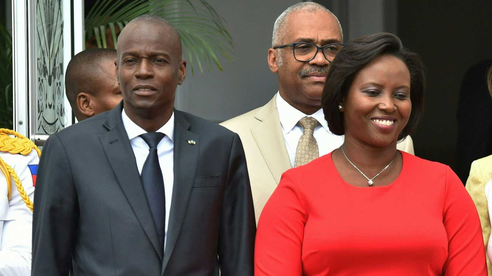 Jovenel y Martine Moïse. Imagen de archivo.