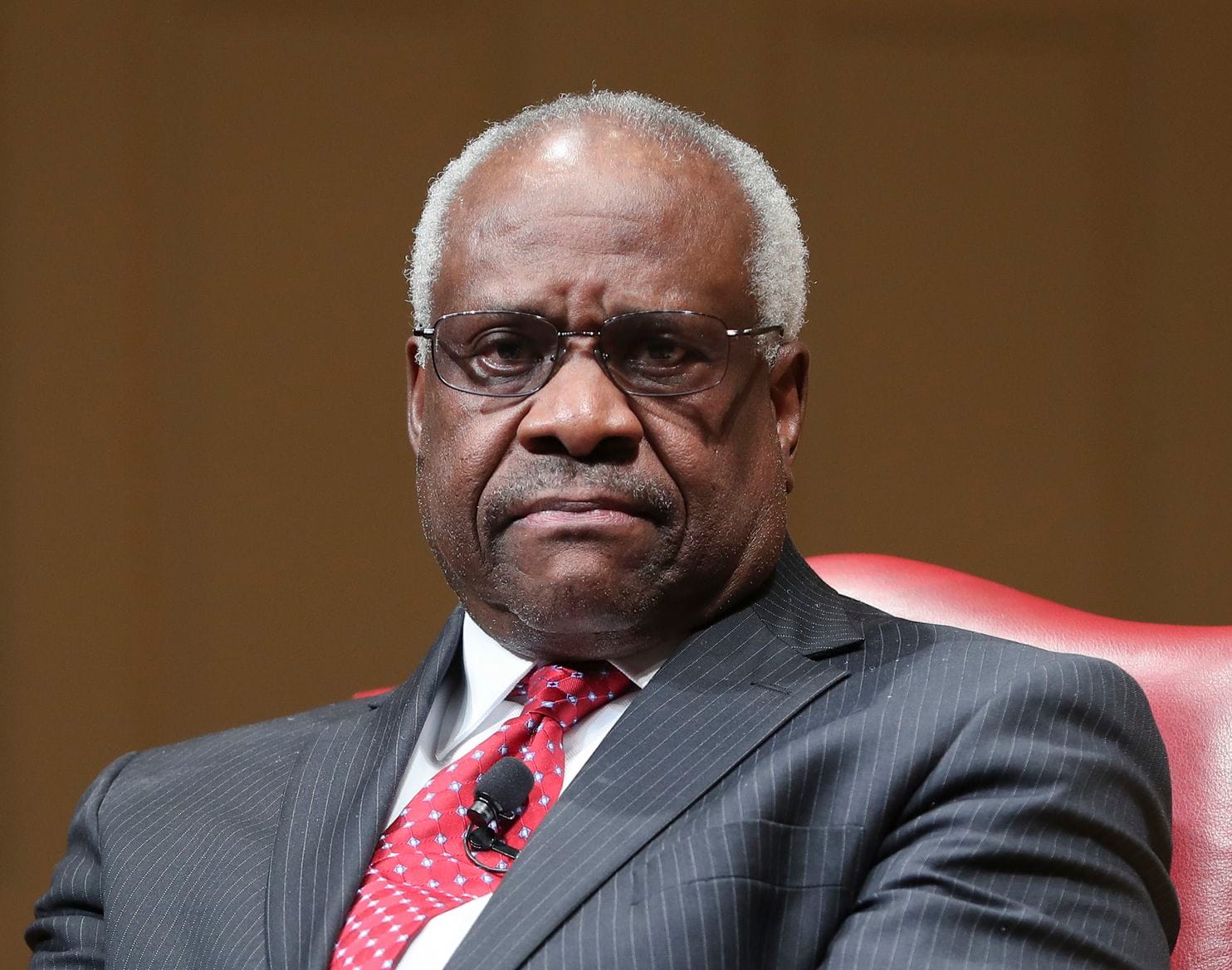 Supreme Court Associate Justice Clarence Thomas, at an event at the Library of Congress in February. Photo: Pablo Martinez/AP
