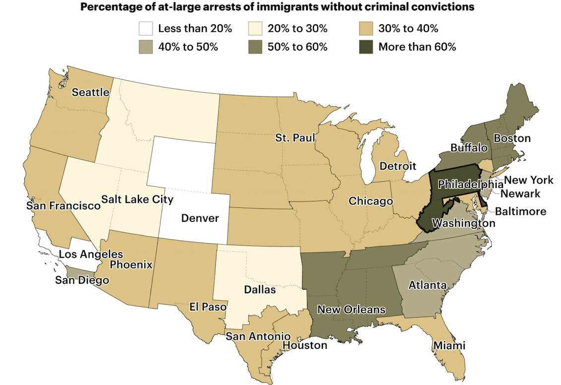 Source: U.S. Immigration and Customs Enforcement; Credit: Jared Whalen/Philadelphia Inquirer