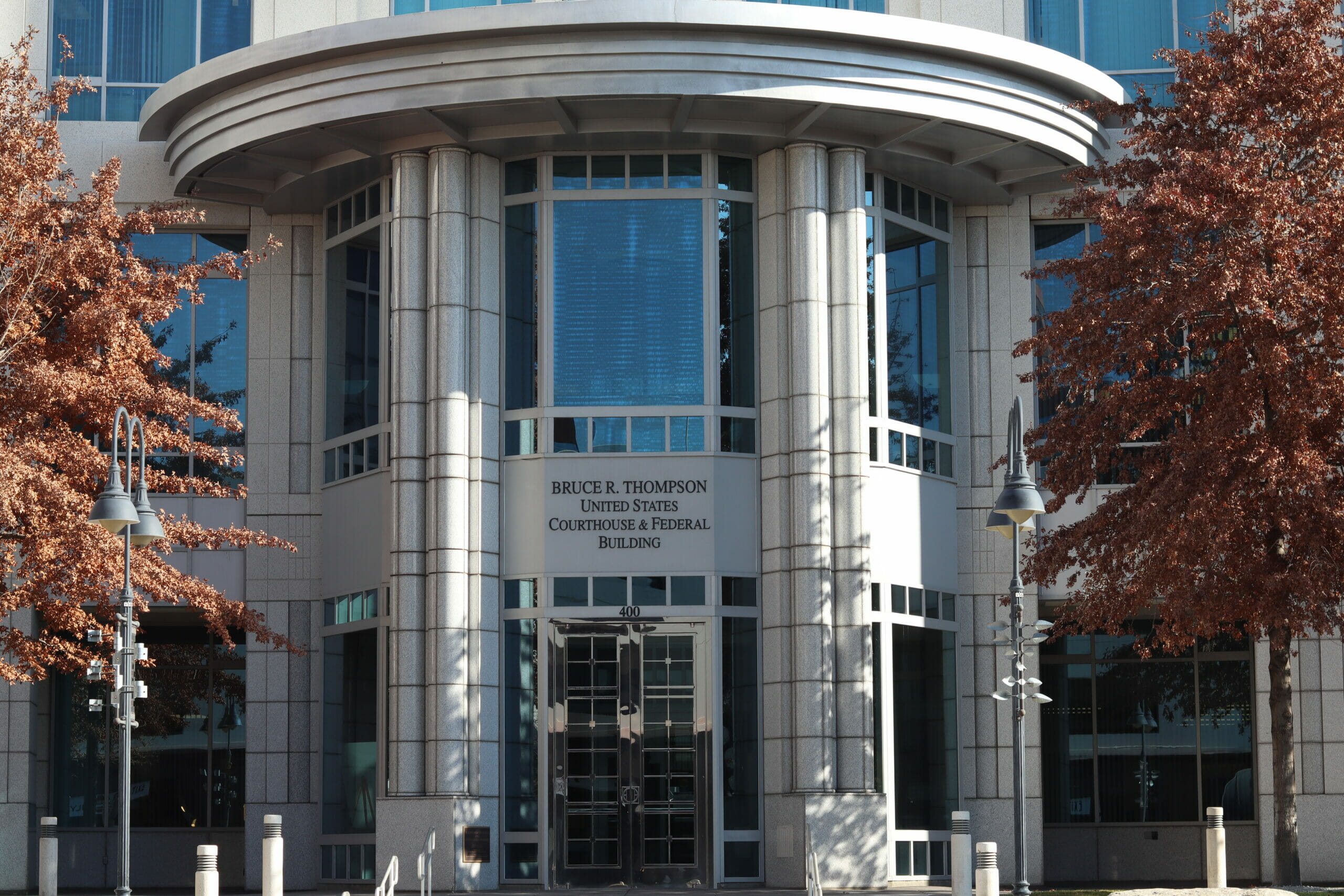 U.S District Court in the Bruce R. Thompson Courthouse in Reno, Nevada. Photo: Mark Hernandez
