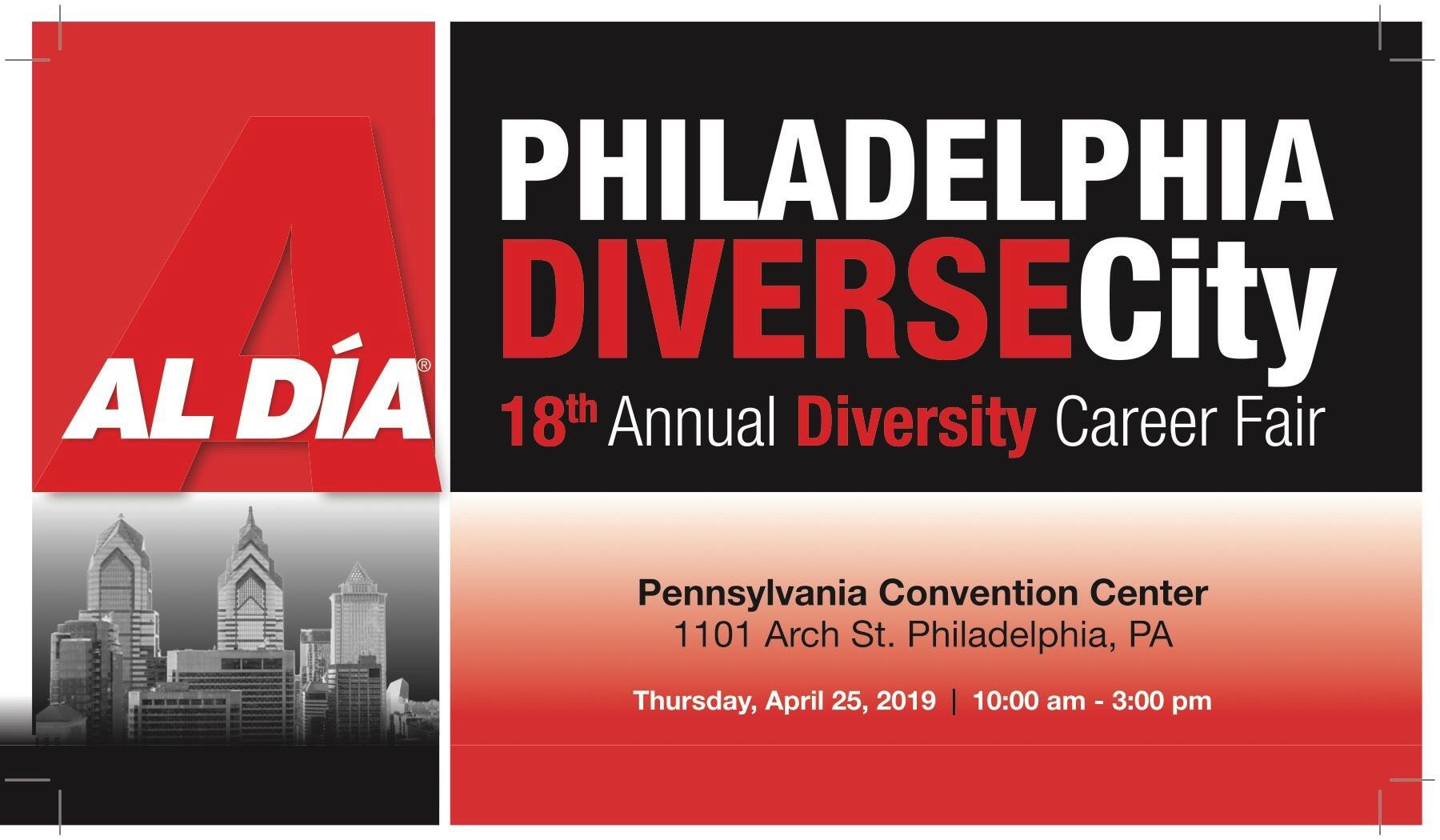 The 18th Annual AL DÍA Diverse City Career Fair.