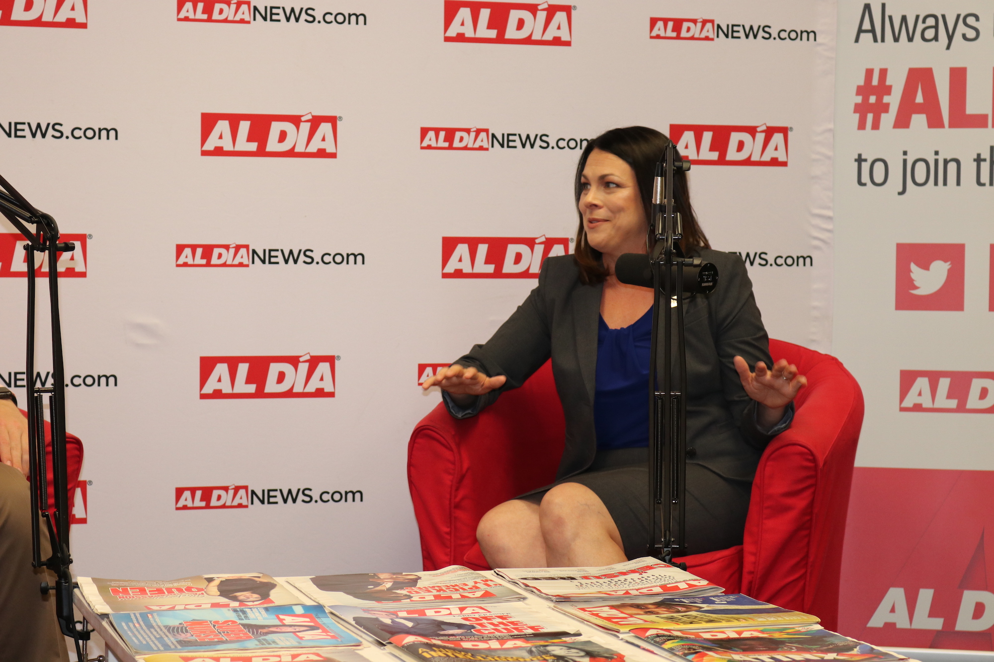 Reid visited the AL DÍA newsroom on July 18 to talk everything census in Philadelphia going into 2020. Photo: Jensen Toussaint/AL DÍA News.