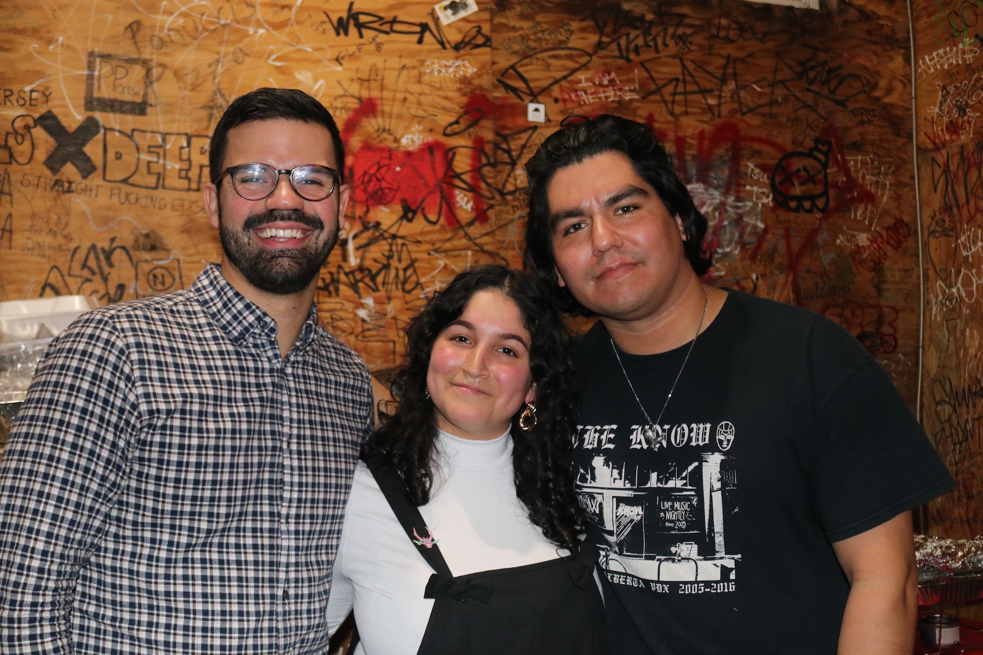 The Act unveiled on Aug. 25, quickly saw backlash from pro-statehood advocates, and those who oppose AOC. Photo from Left: Adrian Rivera Reyes, Puchi De Jesus, Adrian Mercado. Credit: Michelle Myers, AL DÍA News.