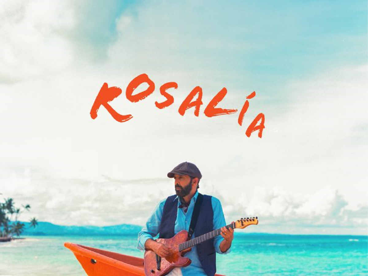 Juan Luis Guerra releases a live version of his song "Rosalía".  Cover photo of the concert.