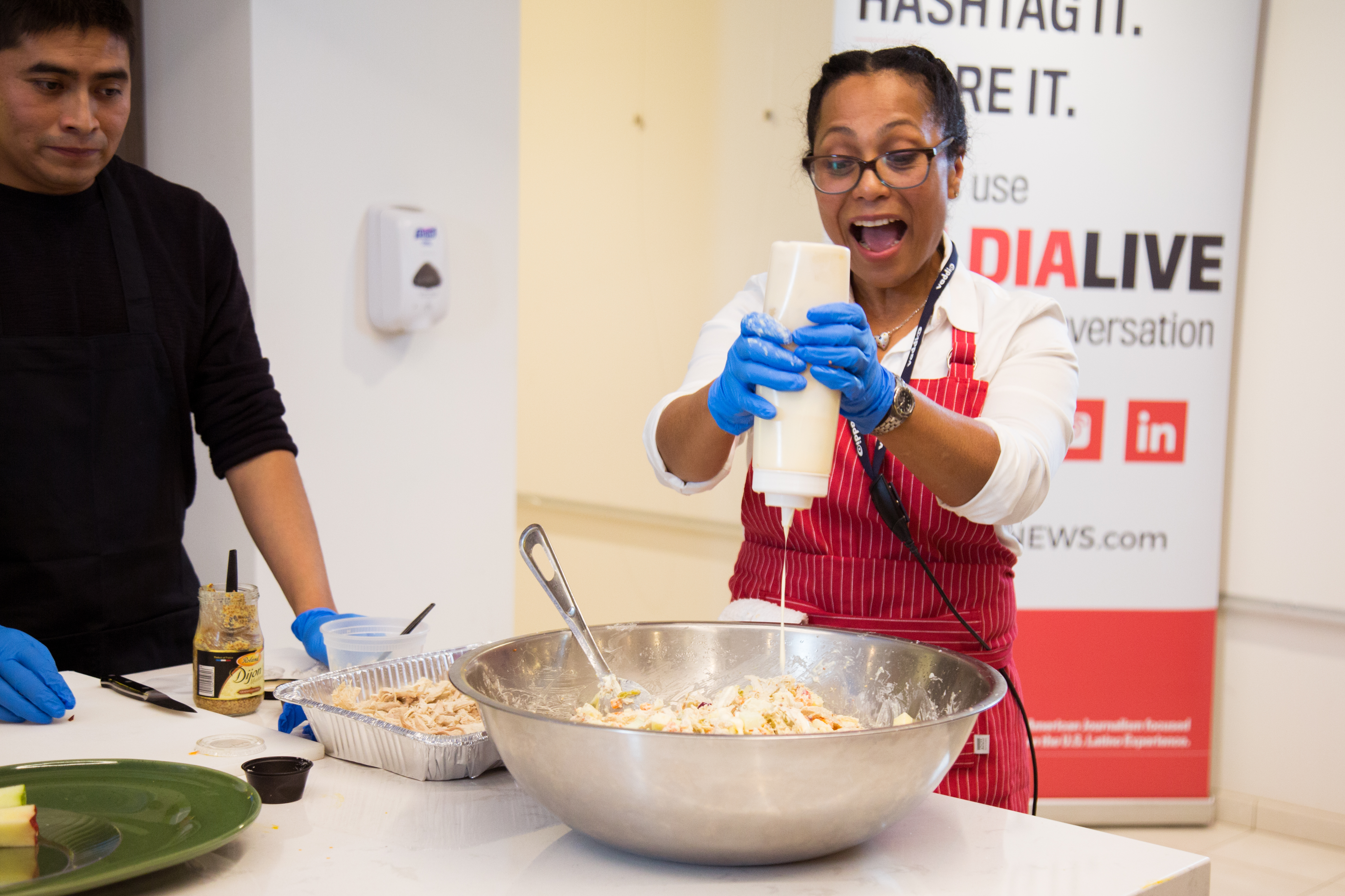 Chef Judy. Photograph taken by Samantha Laub for AL DÍA News. 