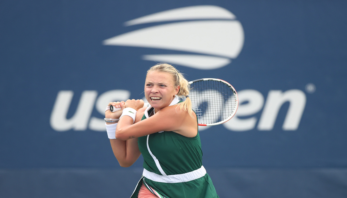 Tennis player at the US Open.