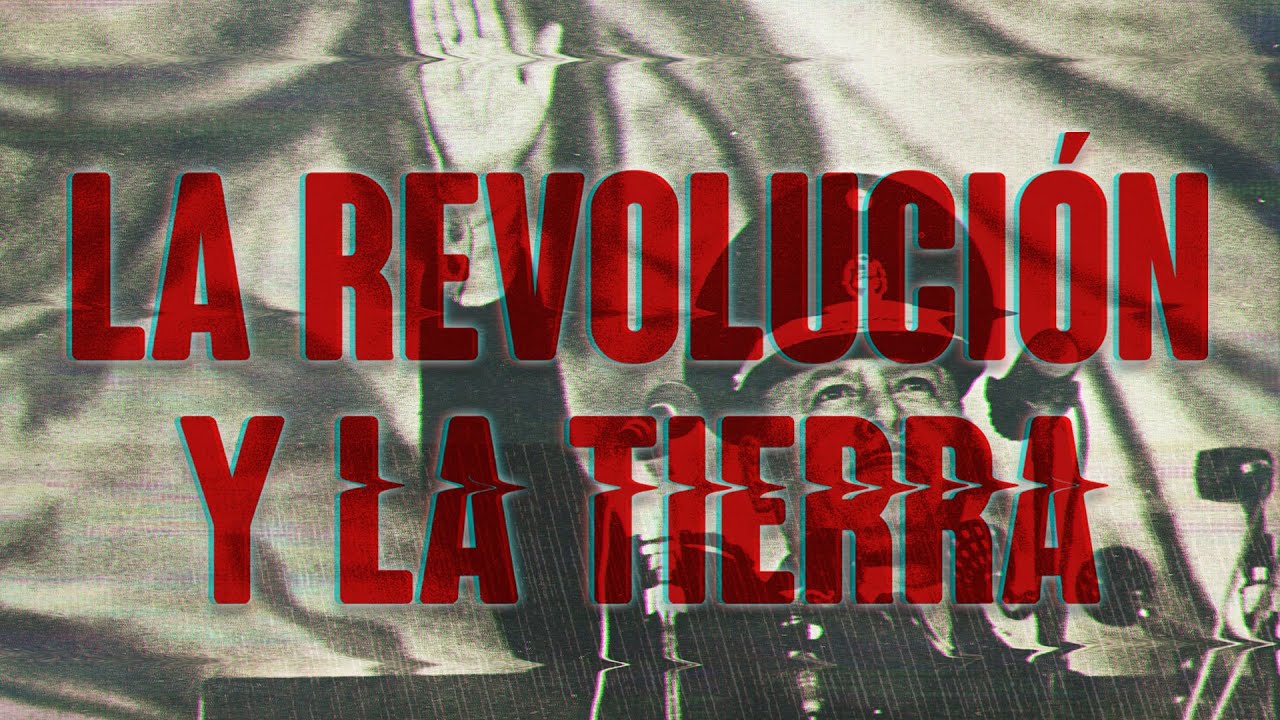 Poster of the Peruvian documentary  "La Revolución y la Tierra". 