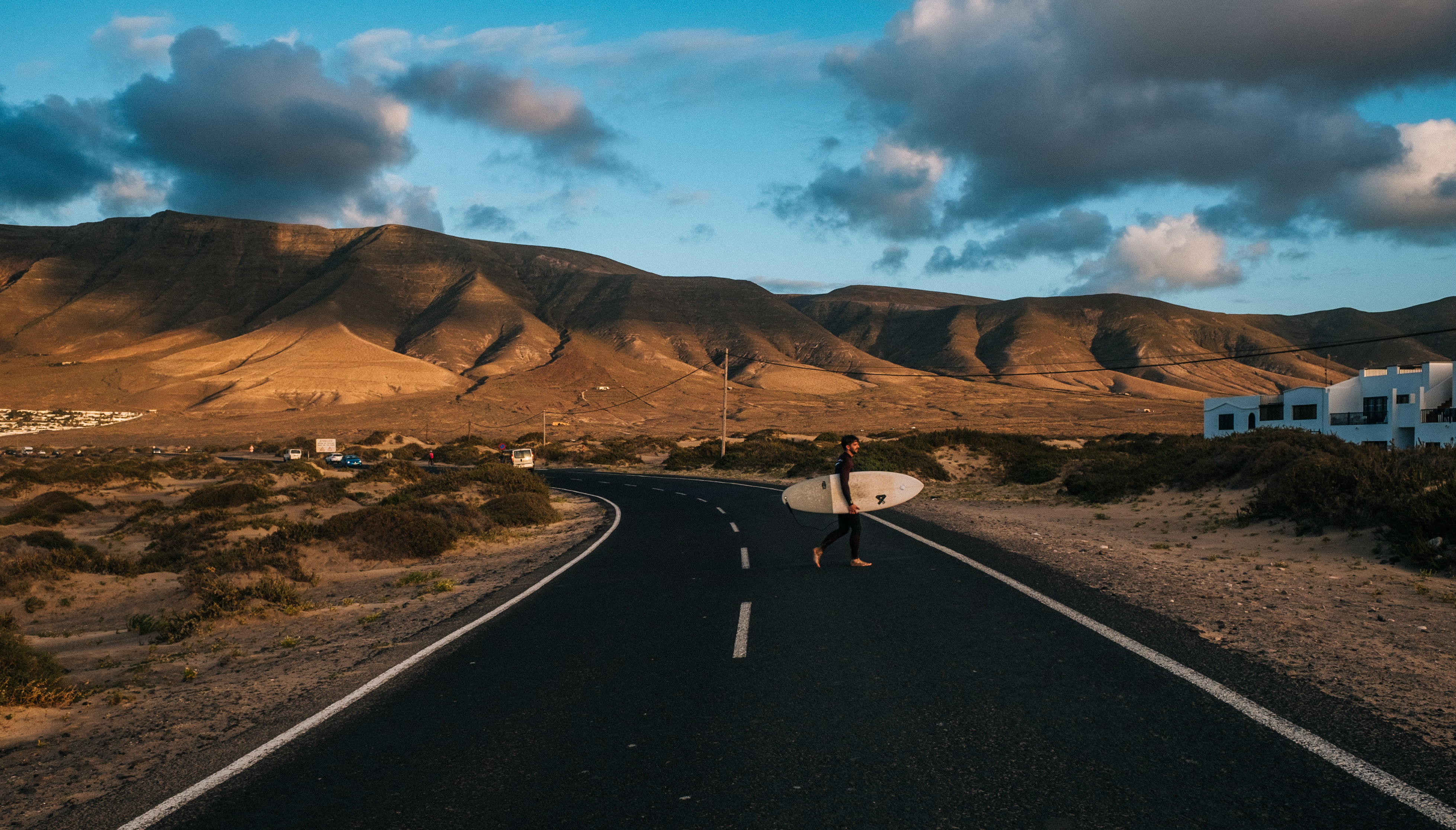 Lanzarote ofrece espectaculares paisajes. Foto: Rob Bye
