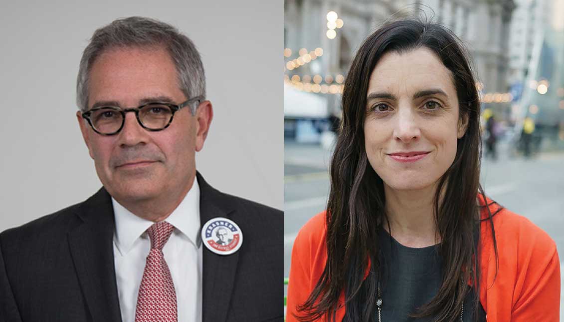 Larry Krasner (fiscal electo) y Rebecca Rhynhart (contralora electa) ganaron las elecciones generales de Filadelfia. 
