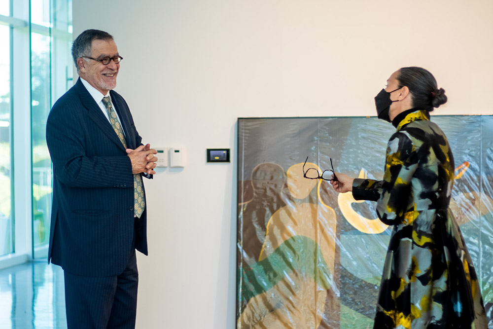 The gift was made in honor of Eckerd's fifth president, Damián J. Fernández, Ph.D. Photo: Eckerd College
