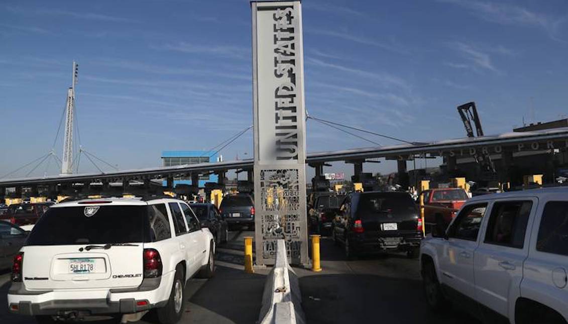 El puerto de entrada a San Ysidro, California. FOTO: JOHN MOORE / GETTY IMAGES