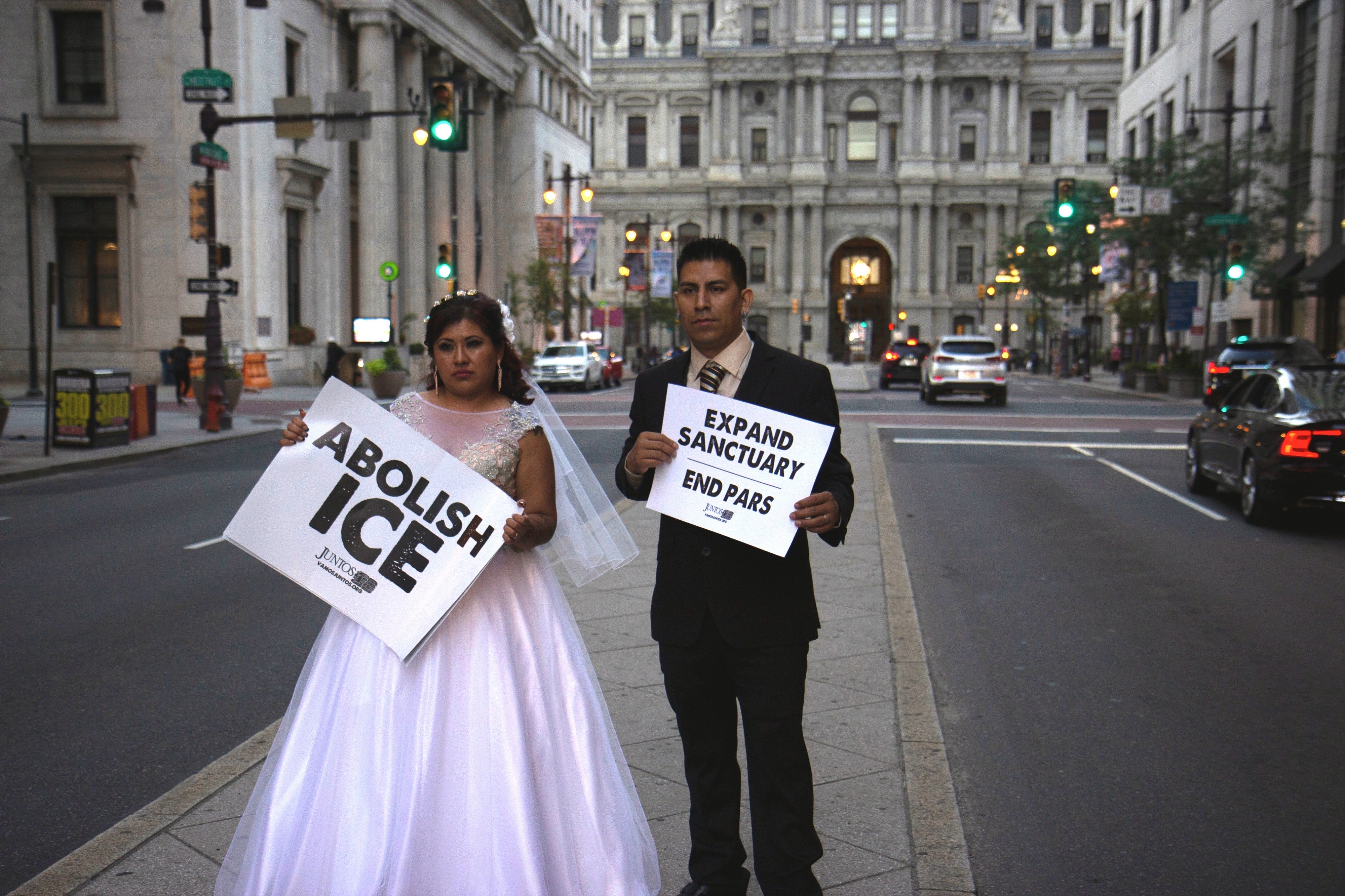 Linda Hernández, an activist who was part of Juntos' fight to end the PARS agreement, is a central figure in the documentary by Kristal Sotomayor about the efforts to end PARS and expand sanctuary in Philadelphia. Photo: Milady Nazir, provided to AL DÍA courtesy of Kristal Sotomayor. 