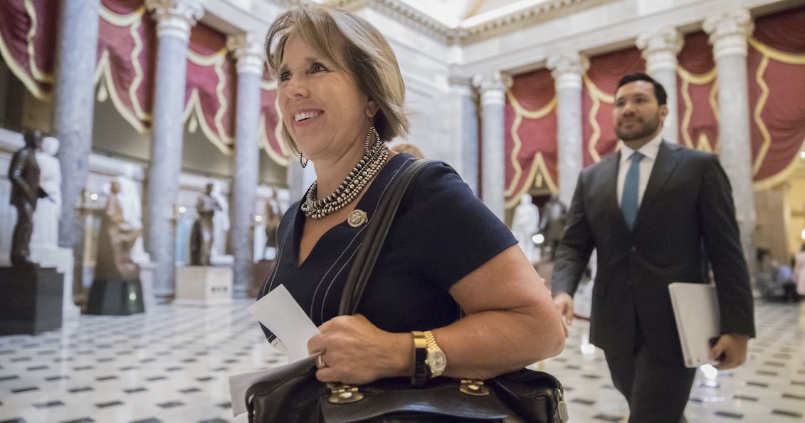 The Representative of the First Congressional District in New Mexico, Michelle Luján Grisham. Photo: J. Scott Applewhite/AP)