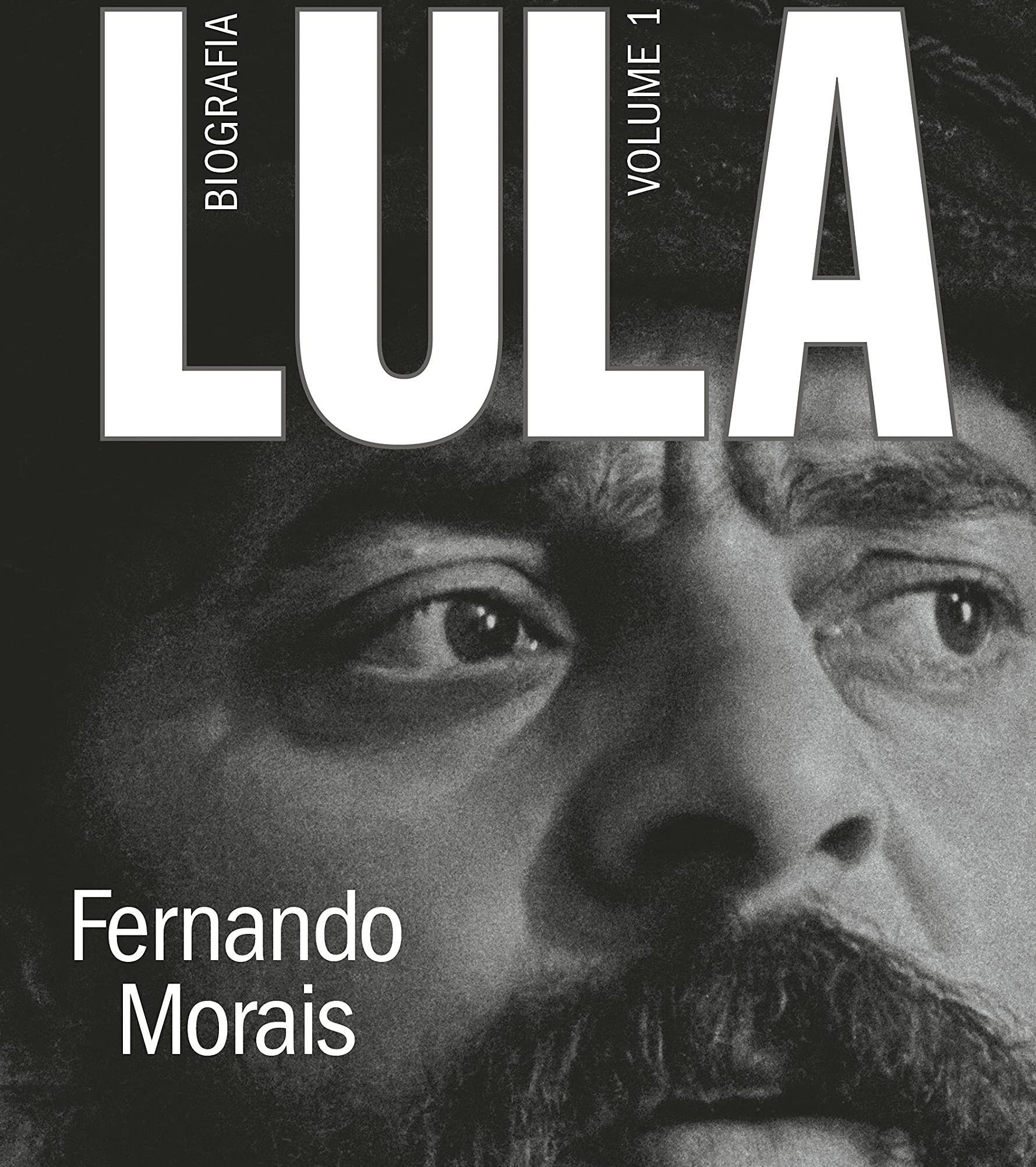 Cover of "Lula", a biography written by Fernando Morais.