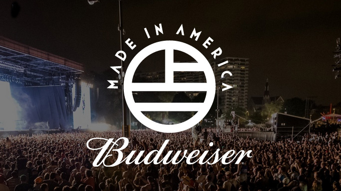 Promotional photo for Budweiser Made In America Festival. 