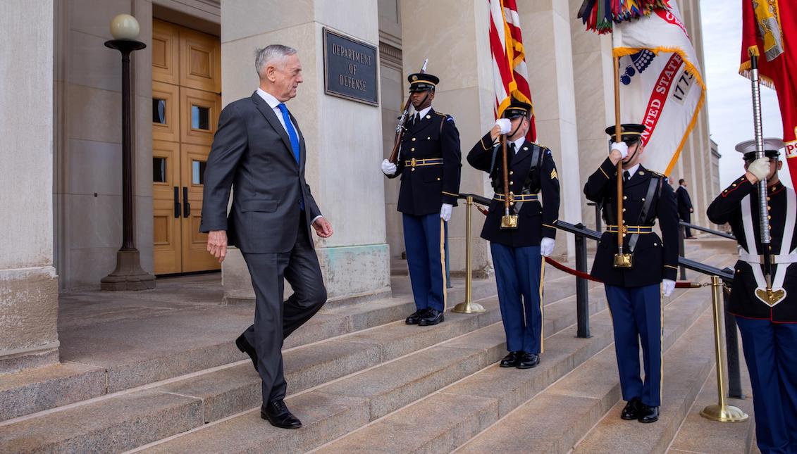 Secretary of Defense Jim Mattis has announced his resignation through a statement last Thursday. Photo: EFE/Erik S. Lesser.