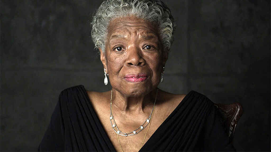 La poeta Maya Angelou. Imagen de archivo.