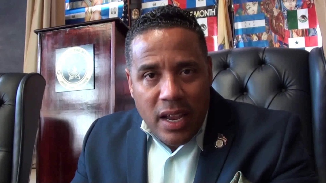 Alex Méndez, Paterson councilman and now a candidate for mayor. Source: YouTube.