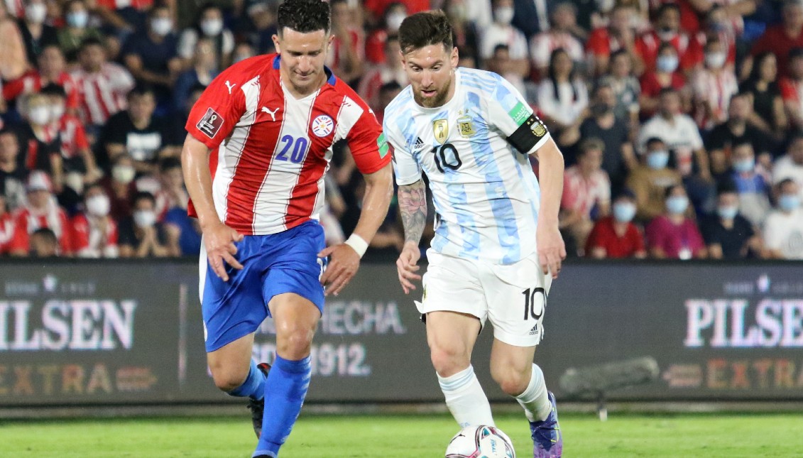 Argentina's Lionel Messi palyed against Paraguay. Photo: Getty Images