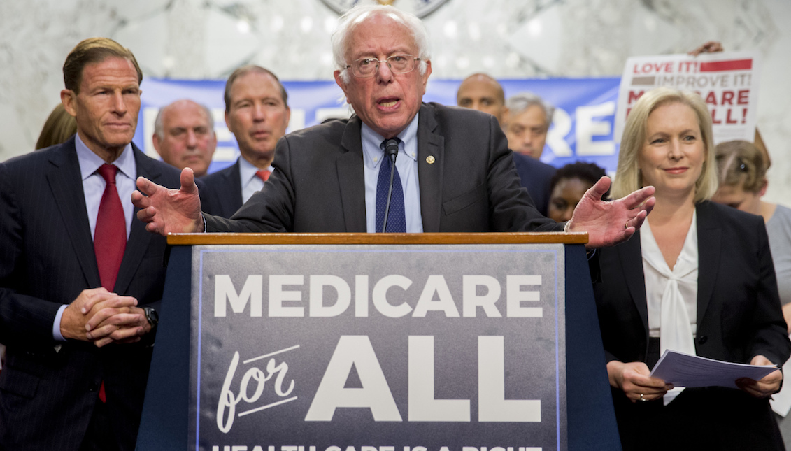 Independent Senator Bernie Sanders. Photo: Andrew Harrer/Bloomberg