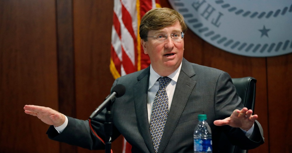 Governor Tate Reeves. Photo  of AP