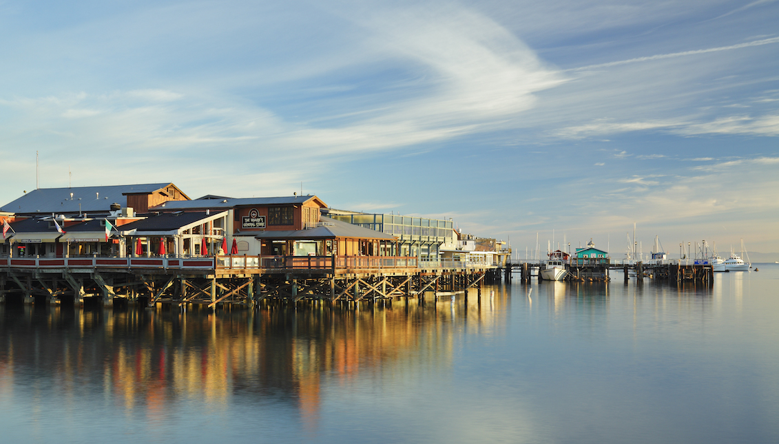 Fisherman's wharf (Monterey, California). Source: Getty.