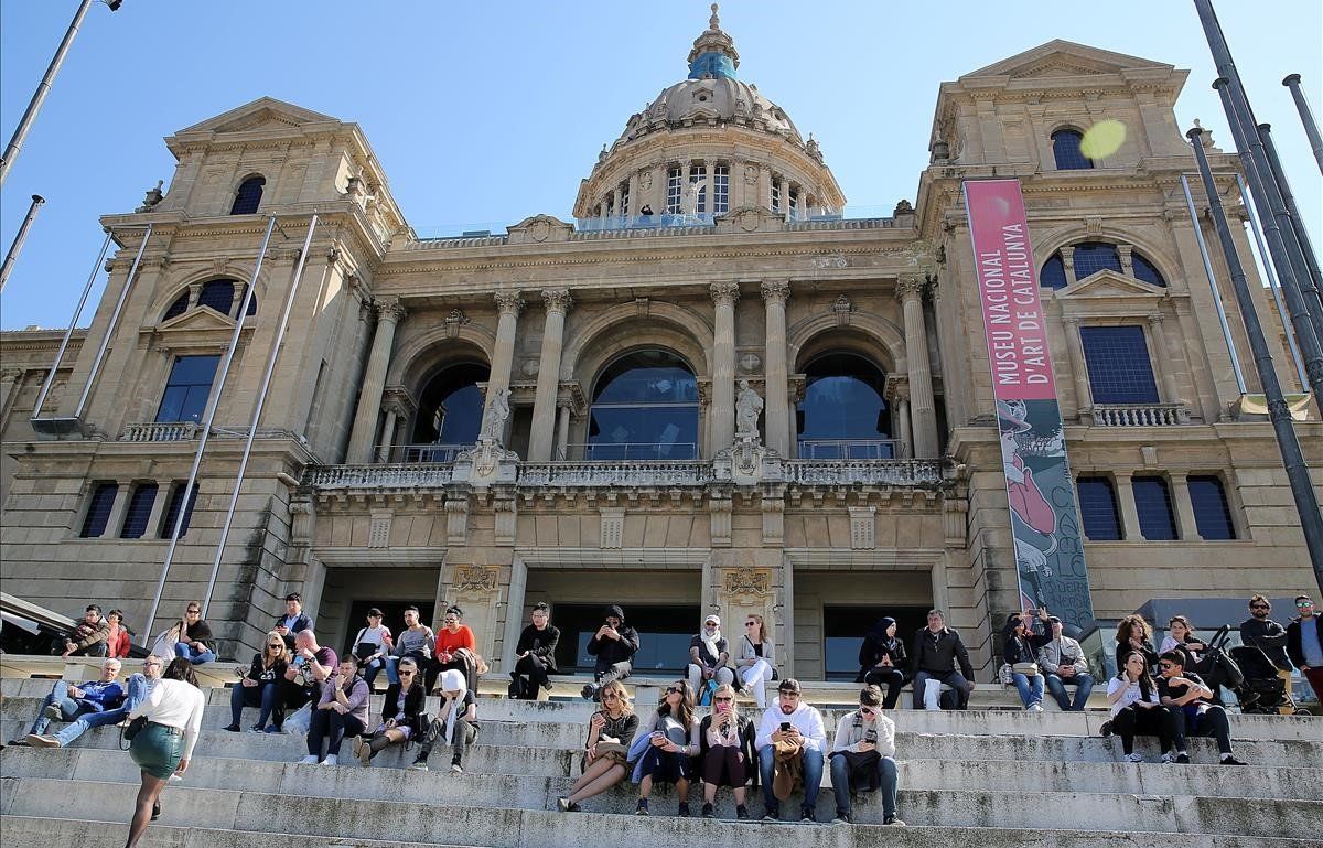 National Art Museum of Catalonia. Archive image.