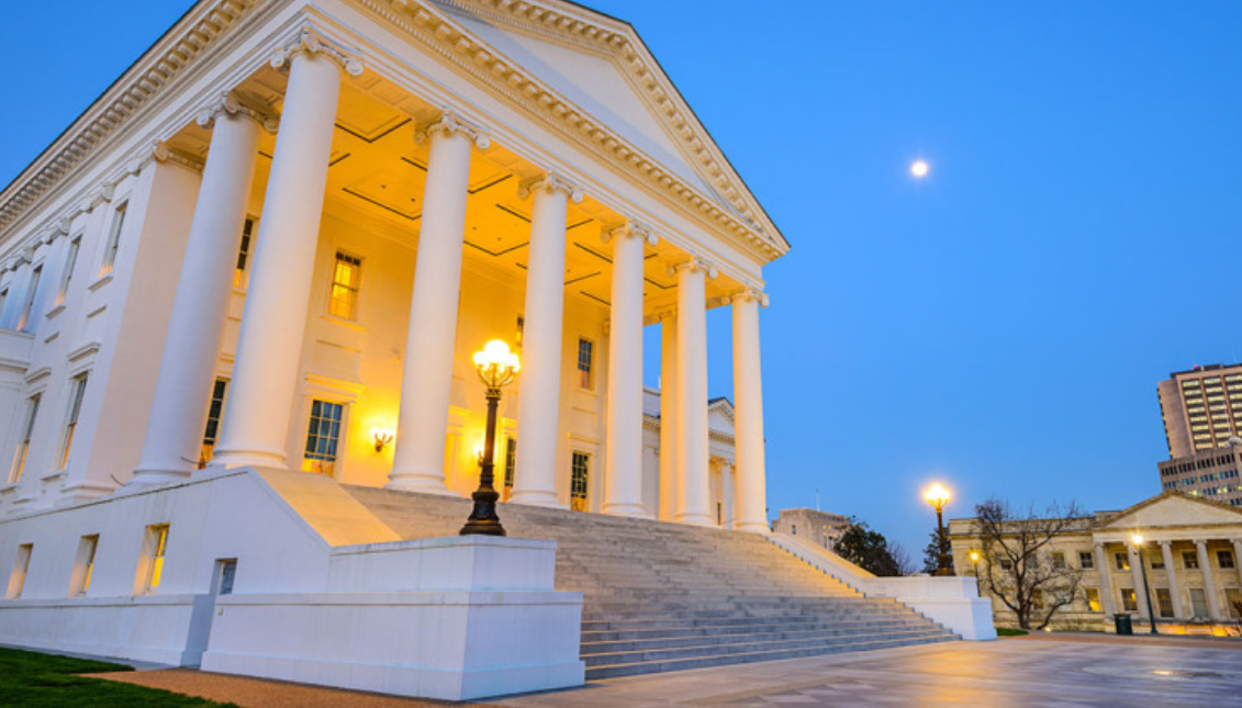 Virginia State Capitol Building. Photo: Shutterstock