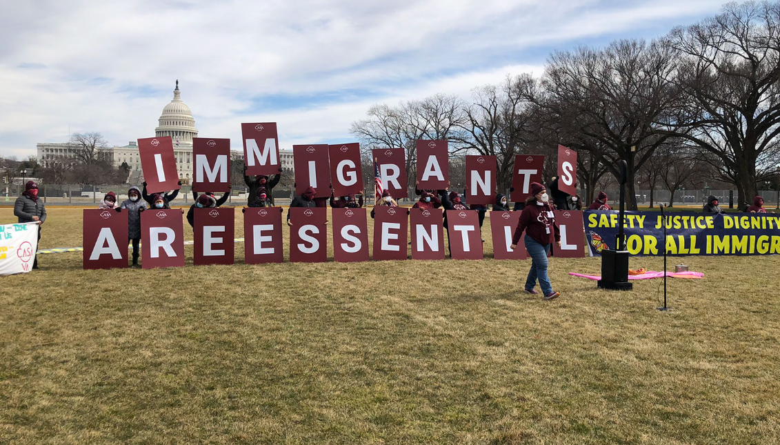 Demonstration in Washington D.C. Photo: We Are Casa