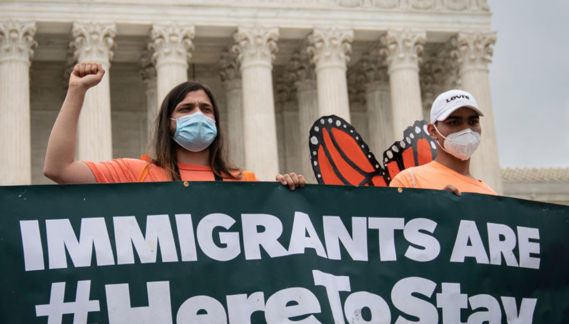 DACA activists. Photo: Drew Angerer/Getty Images