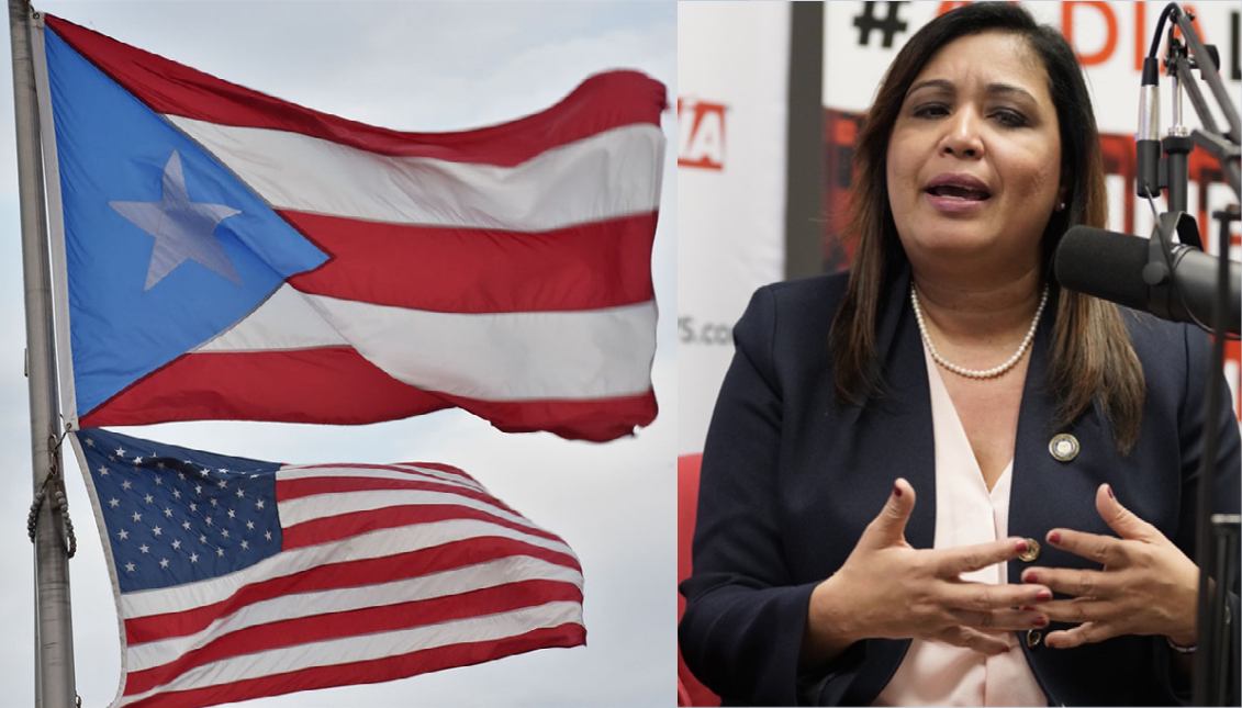 Philadelphia City Council recognized Puerto Rico's right to self-determination in its first legislative session back in 2021. Photos: Getty Images (Left), AL DÍA News (Right)