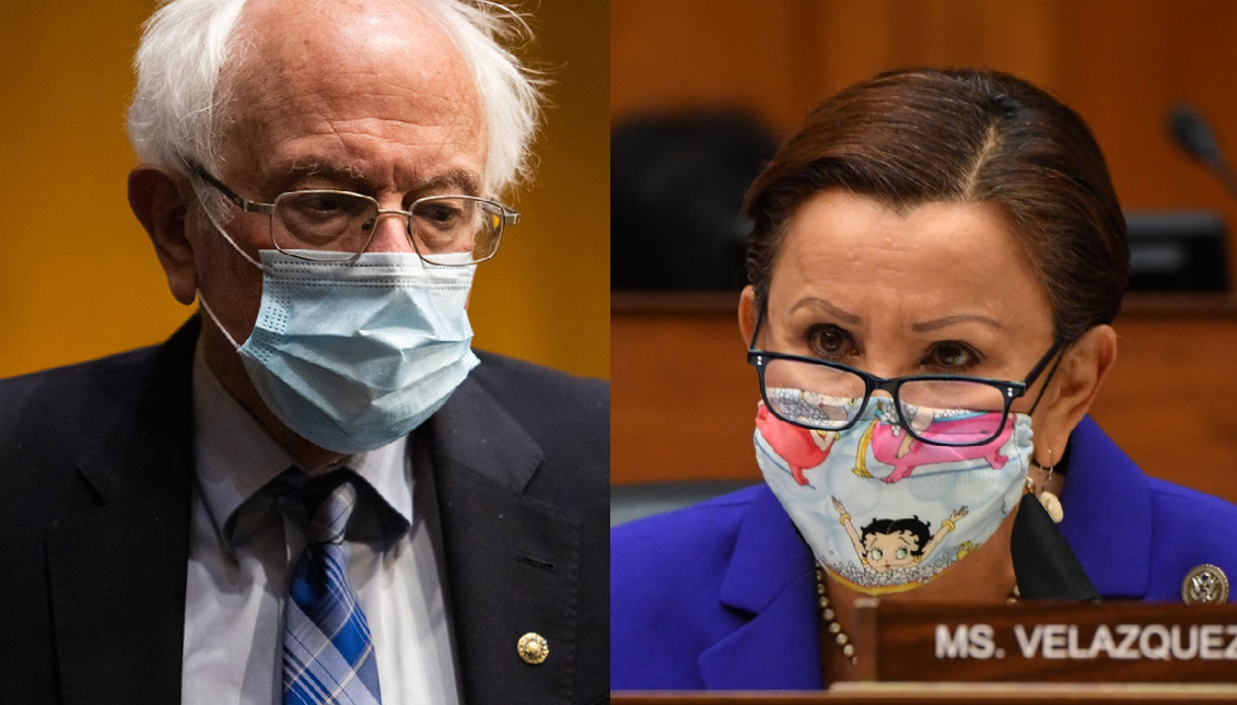 A ew a bill would help U.S. territories like Puerto Rico, the Northern Mariana Islands, Guam, the U.S. Virgin Islands, and American Samoa gain more access to federal programs. Photos: Sanders:: Graeme Jennings-Pool/Getty Images. Nydia: Kevin Dietsch-Pool/Getty Images 