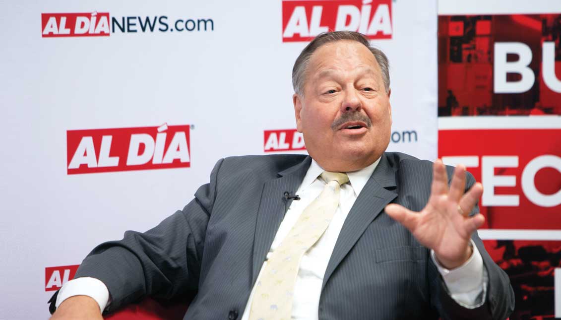 Nelson Díaz discussed his autobiography with AL DÍA on Aug. 20. (Samantha Laub / AL DÍA News)