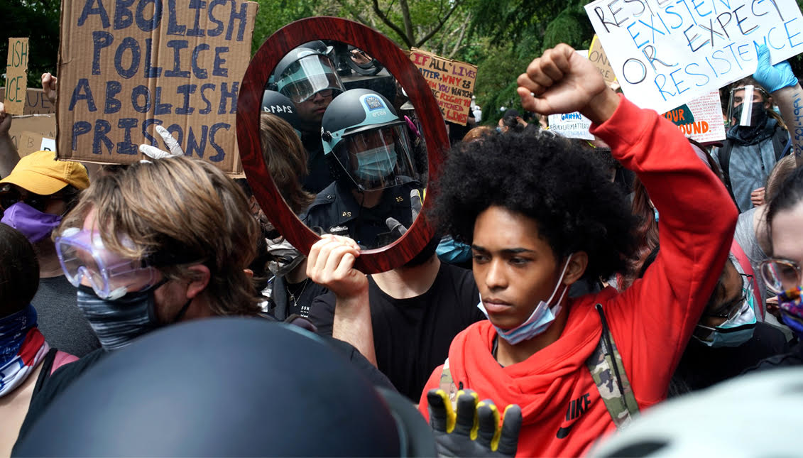 Protestors at Washington Square Park gather to demand justice for Breonna Taylor
Photo: NYTimes
