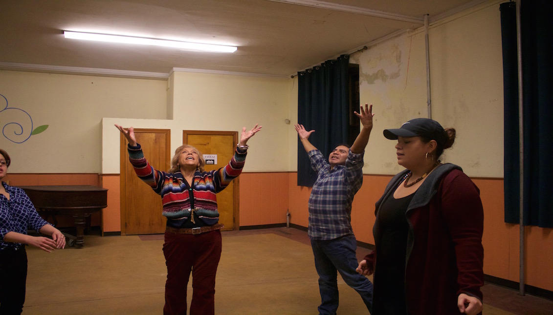 Participants from a past project titled Pa'lante, performed by the Power Street Theatre Company in November 2018. Photo: Emily Neil/AL DÍA News