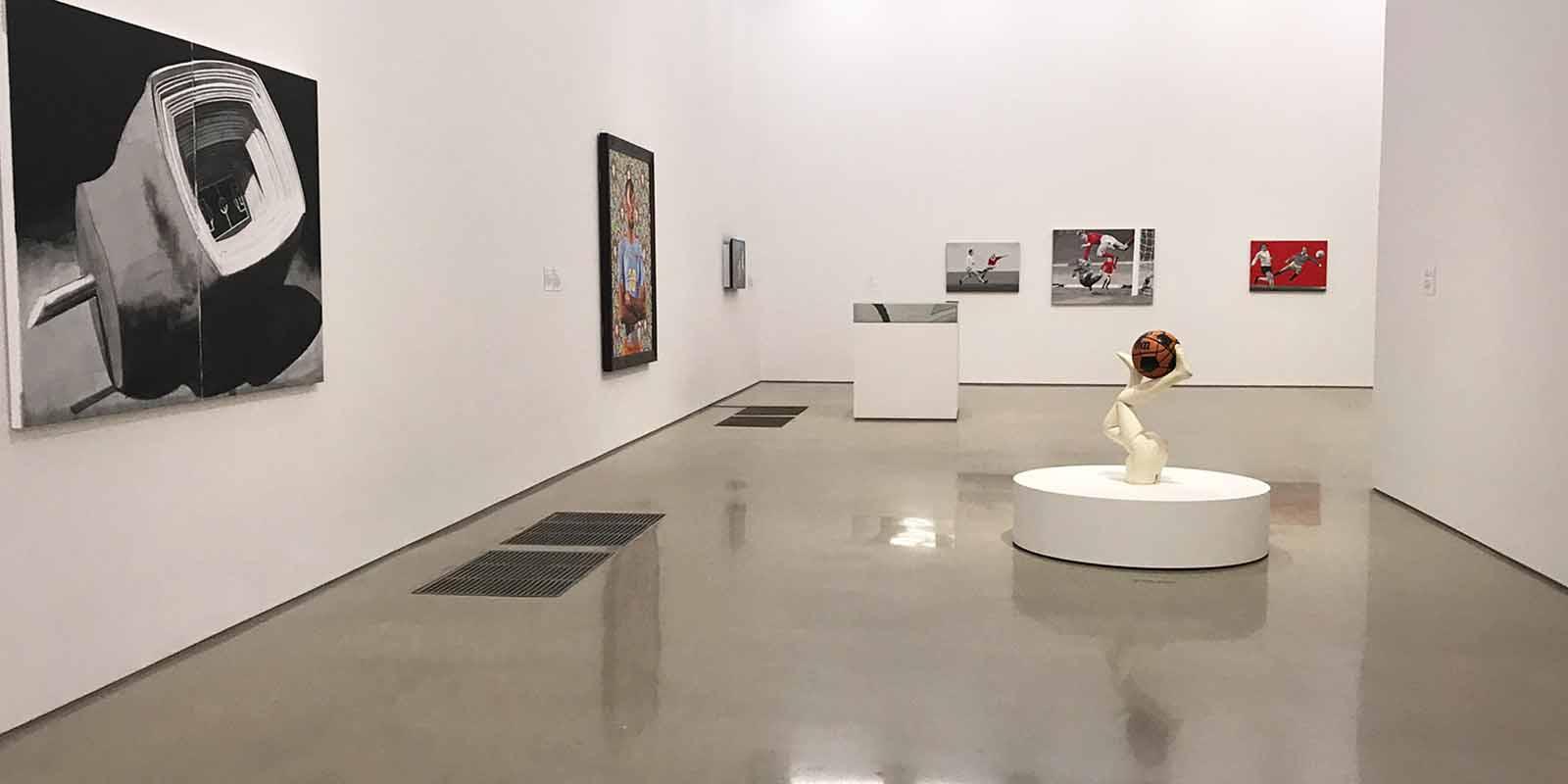 View of a gallery form the PAMM.