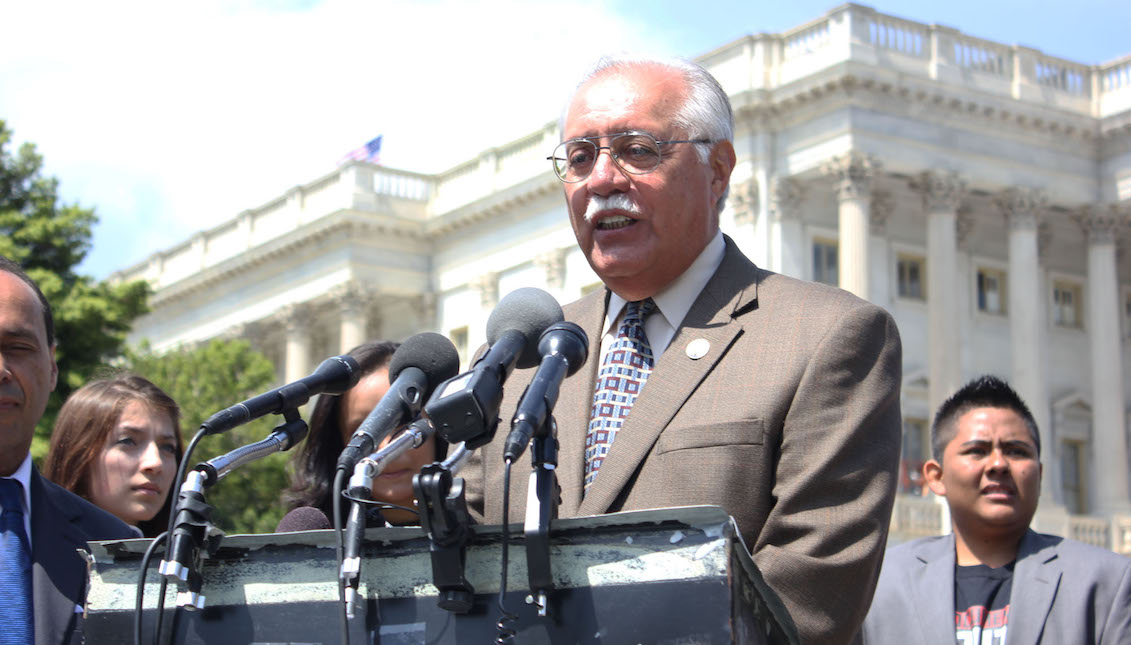 Representative Ed Pastor, Democrat for Phoenix. Photo by Salvador Rodriguez.