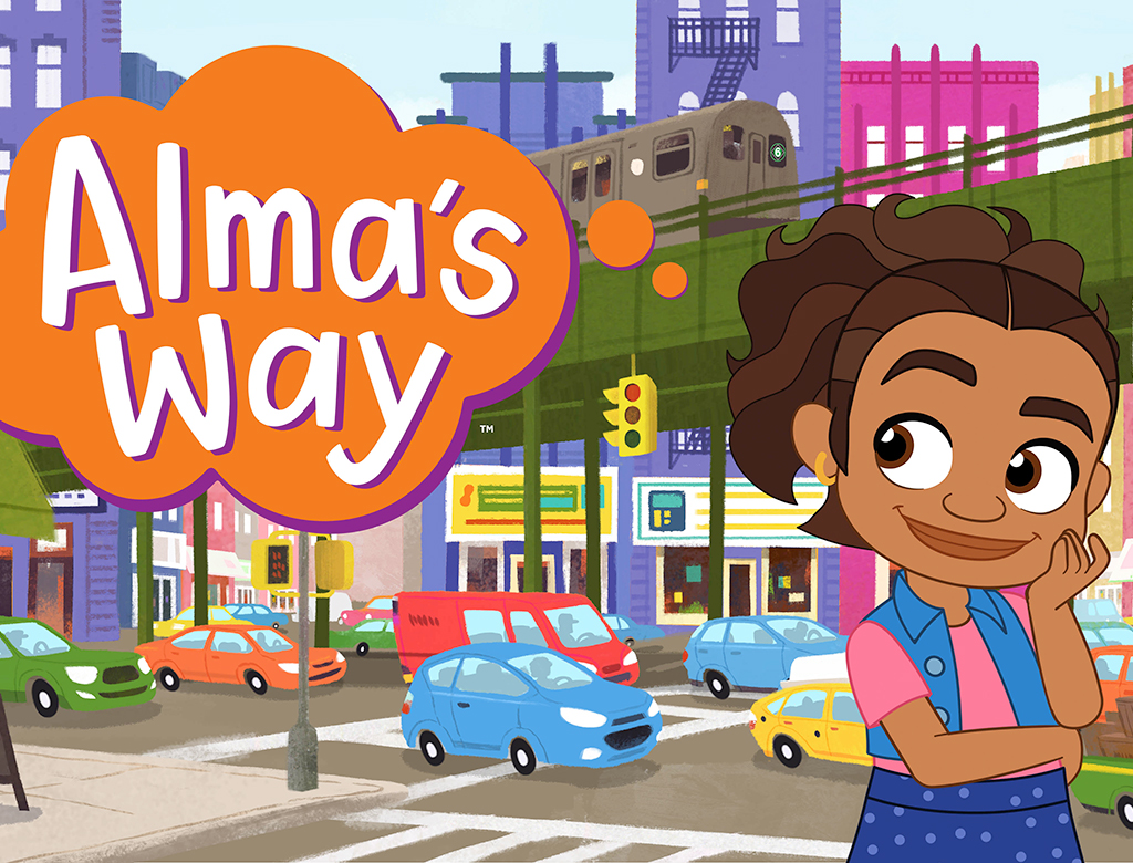 Alma, the 6-year-old Puerto Rican heroine of PBS Kids.