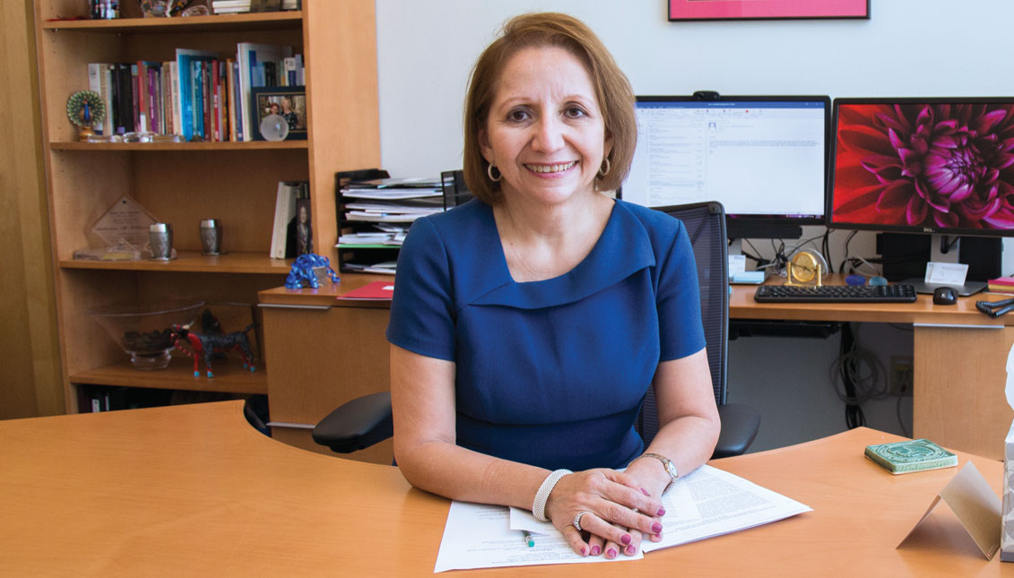 Antonia Villarruel is the dean of the School of Nursing of the University of Pennsylvania. Photo: AL DÍA Archives