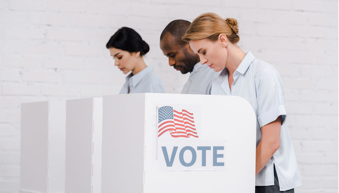 In the 2020 election, a record 32 million of U.S. citizens of Latino descent will be eligible to vote. Photo: Depositphotos