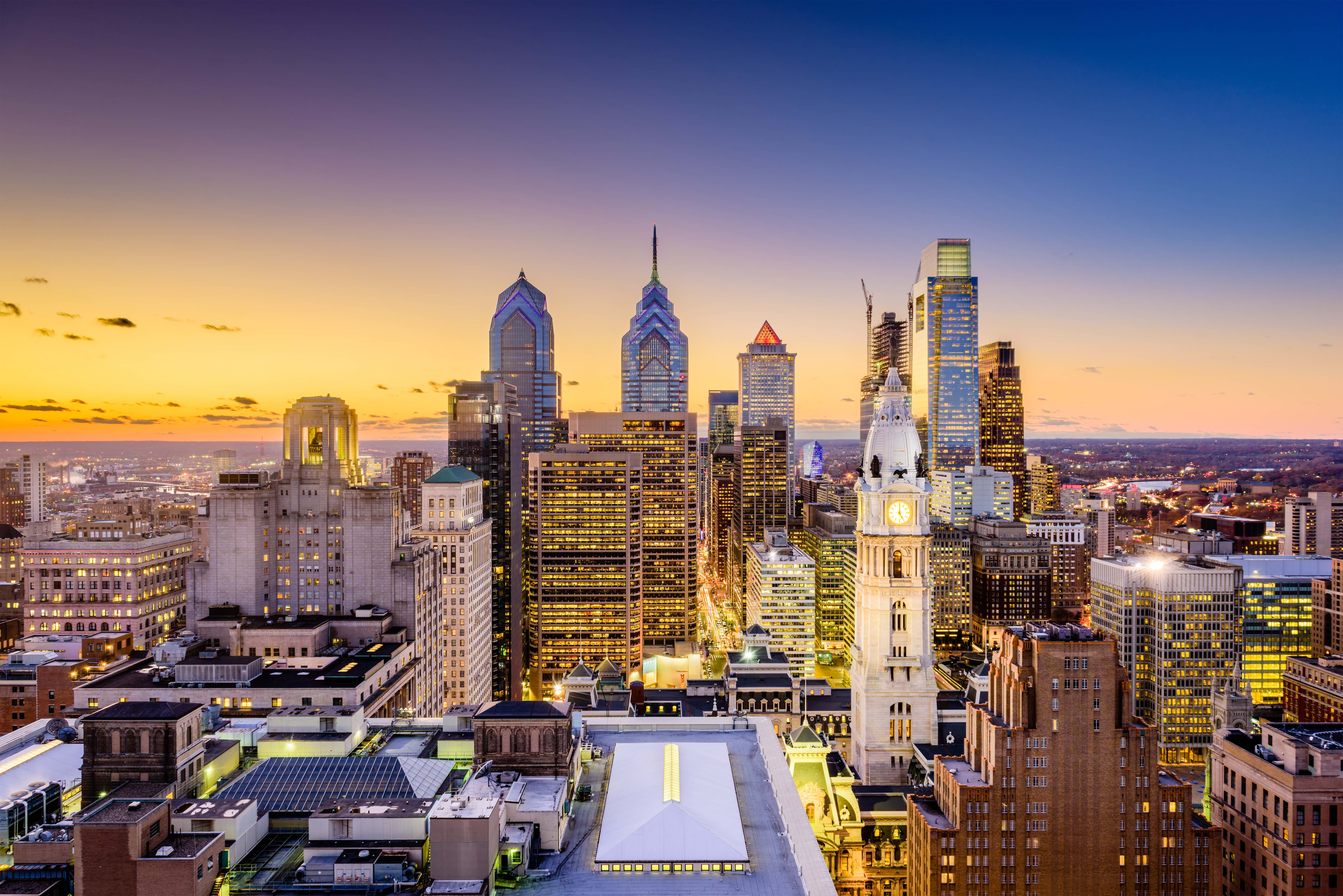 Philadelphia skyline. Photo: Thinkstock images.