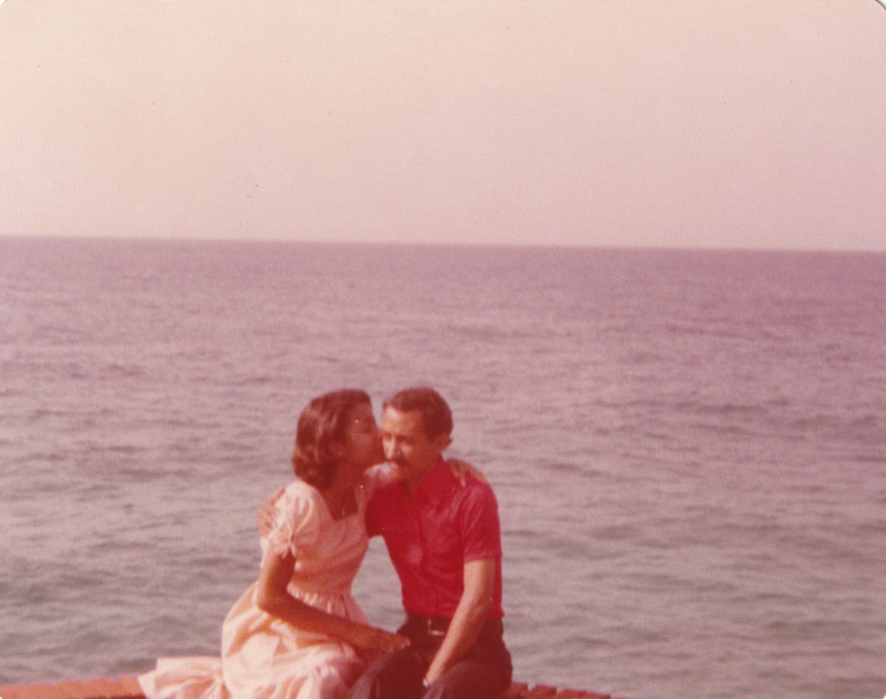 The author's parents in 1978. His father departed to the U.S. the next day to live, as his mother stayed behind in the Dominican Republic. She came to the U.S. later that year. Photo: Courtesy of Abel Veloz