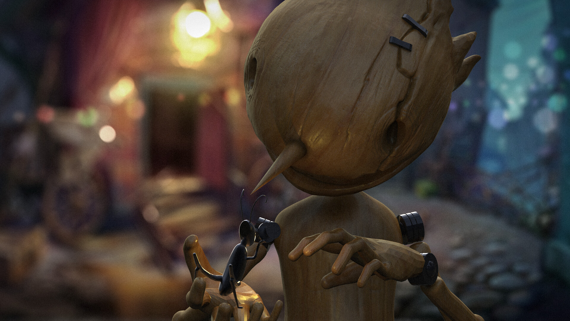 Pinocchio de Netflix por Guillermo del Toro.