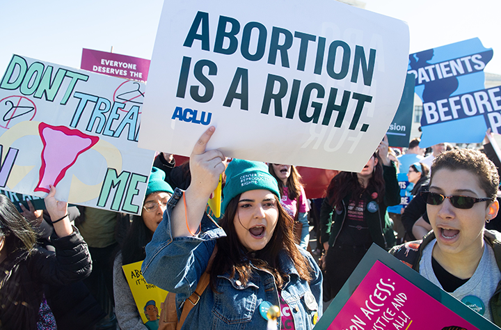 Abortion is a right. Photo: Saul Loeb/Getty Images