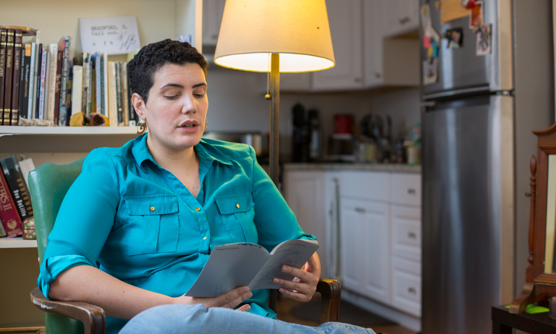 Raquel Salas Rivera - Queer Puerto Rican Poet.  Photo: Samantha Laub / AL DÍA News