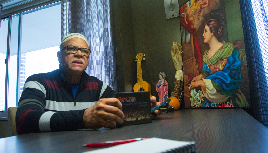 Hurricane Maria displaced Raúl Berríos, musician and cultural promoter from Puerto Rico. Photo: Edwin López Moya / AL DÍA News