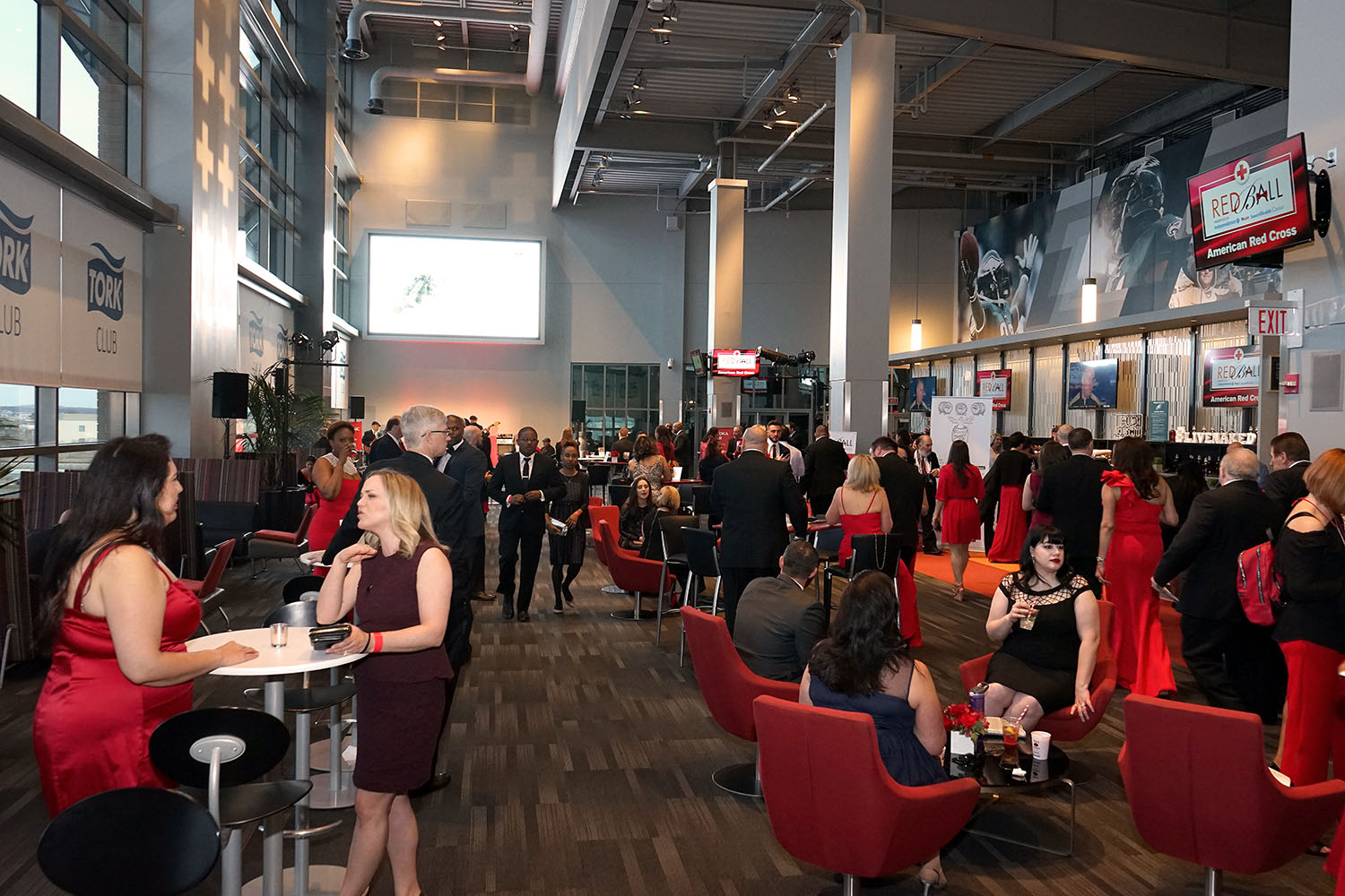 The Annual "Red Ball" gala for the American Red Cross took place at Lincoln Financial Field March 30th  Photos: Peter Fitzpatrick/AL DIA News